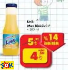 LİNK MUZ BİSKÜVİ